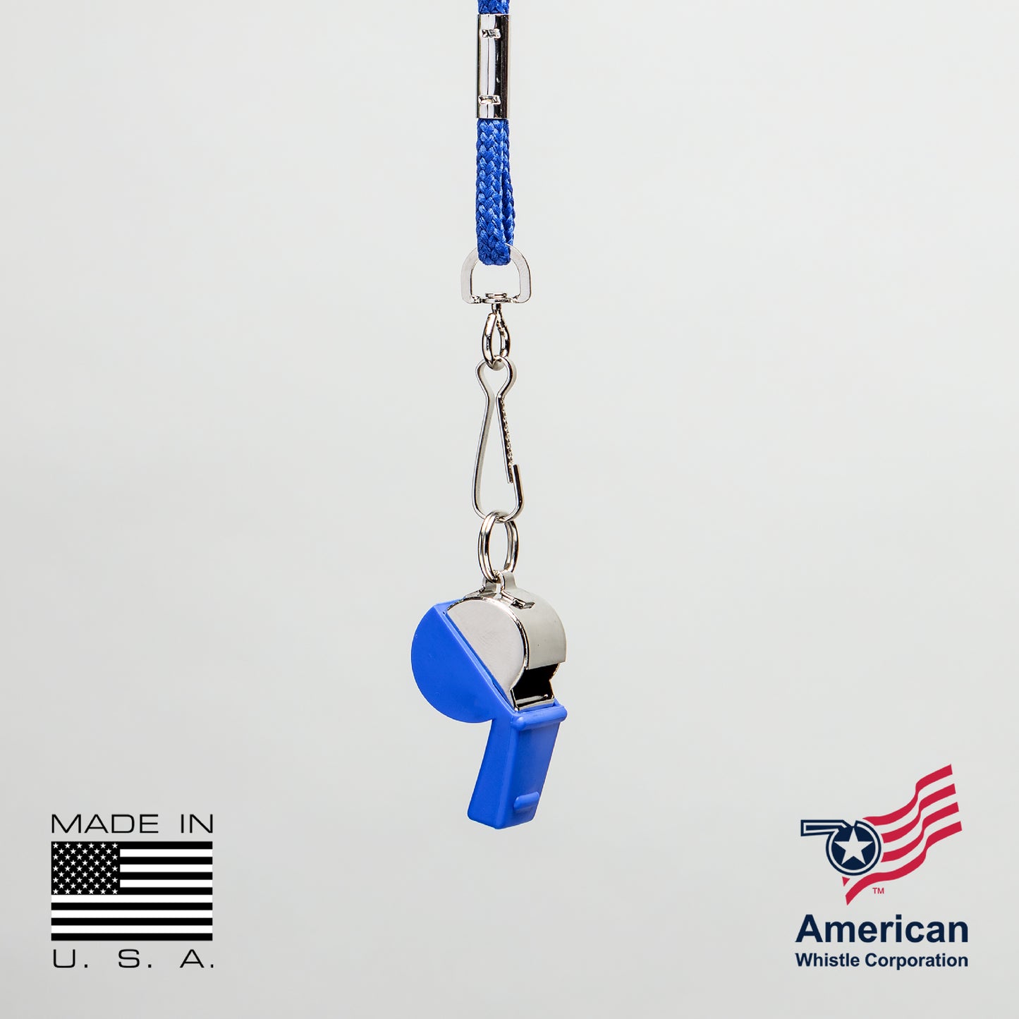 Coach Whistle Brass USA Made - Professional Referee Training Whistle — view 4